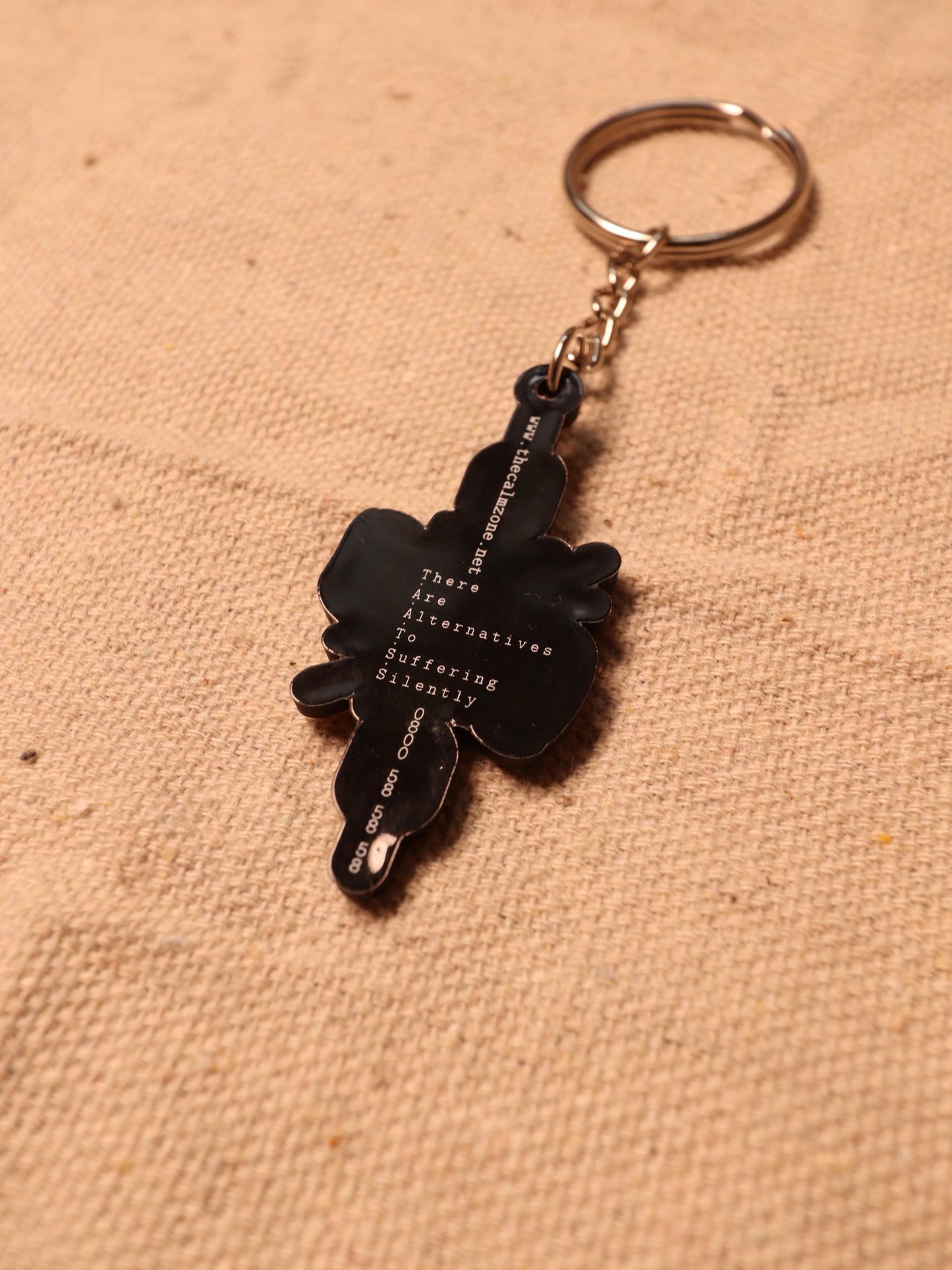 BREAK THE STIGMA KEYRING.
