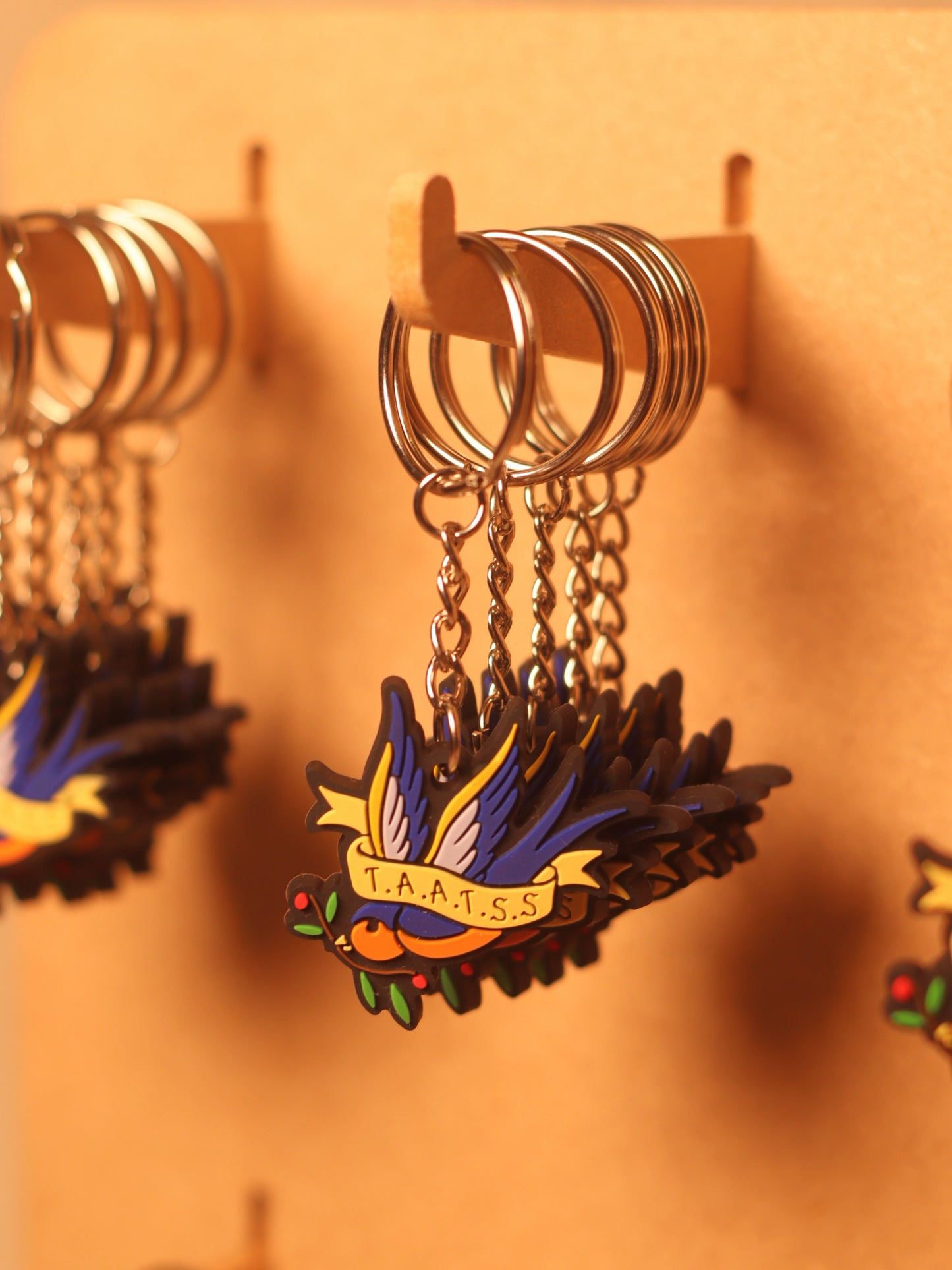 BREAK THE STIGMA KEYRING.